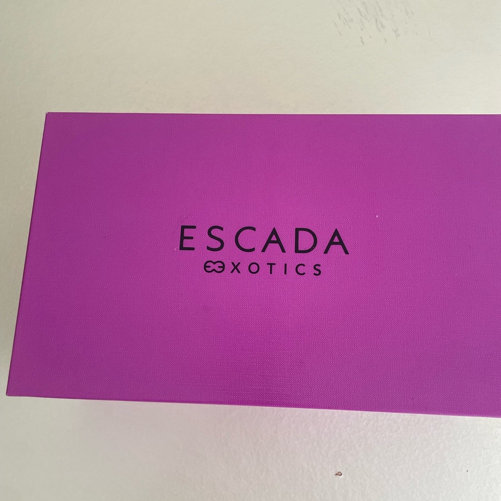 Escada Suede 3” Heel Suede Mary Janes - Picture 9 of 9